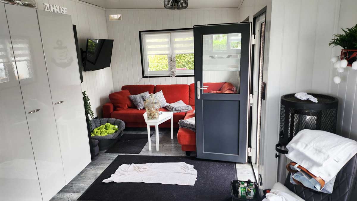 Schall Camping Vorzelt Eckansicht