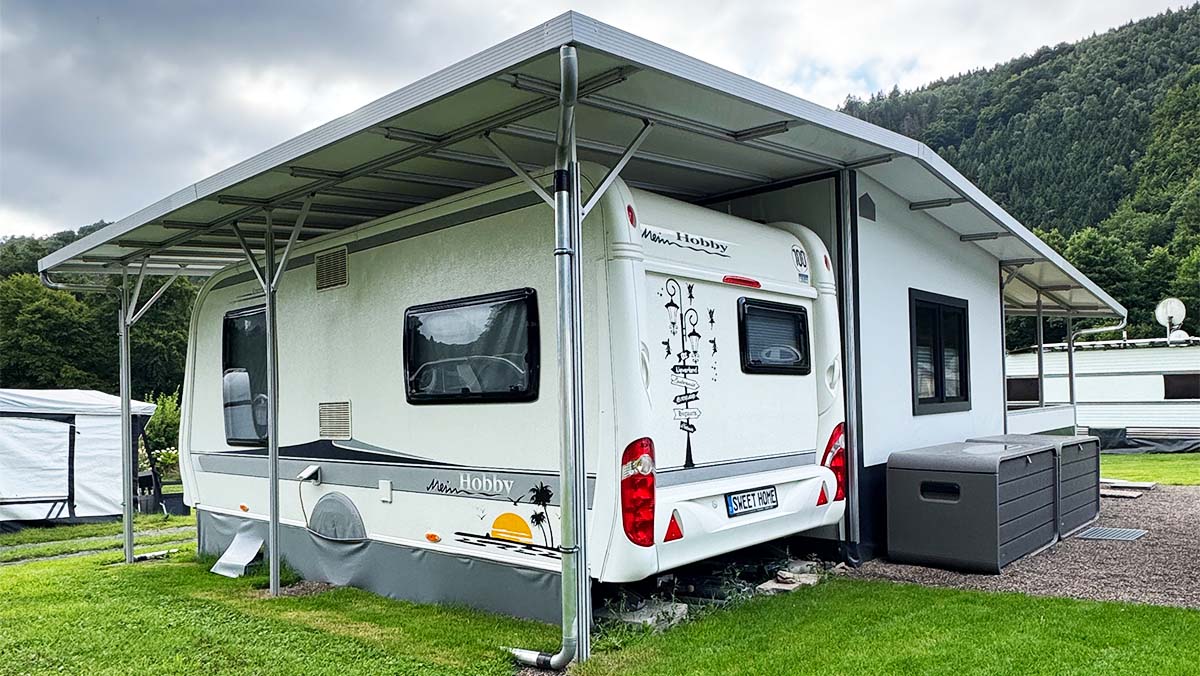 Schall Camping Vorzelt Frontansicht