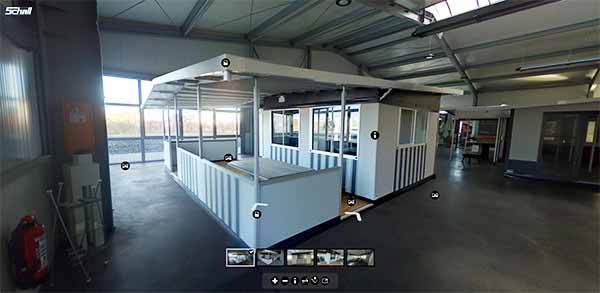 Vorzelt Ausstellung Merzenich