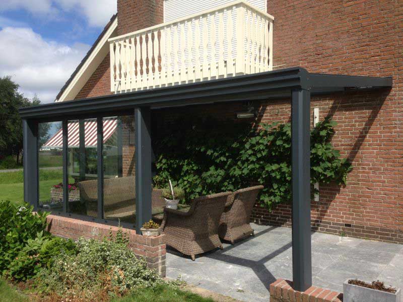 Terrassenüberdachung Unter Balkon