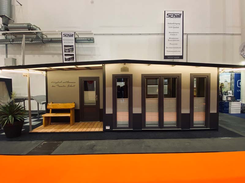 Sonderangebot 9 | Winterfestes Vorzelt (freistehend) 650 x 350 cm mit