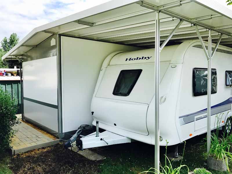 Wohnwagen Carports Mit Massanfertigung Schall Camping