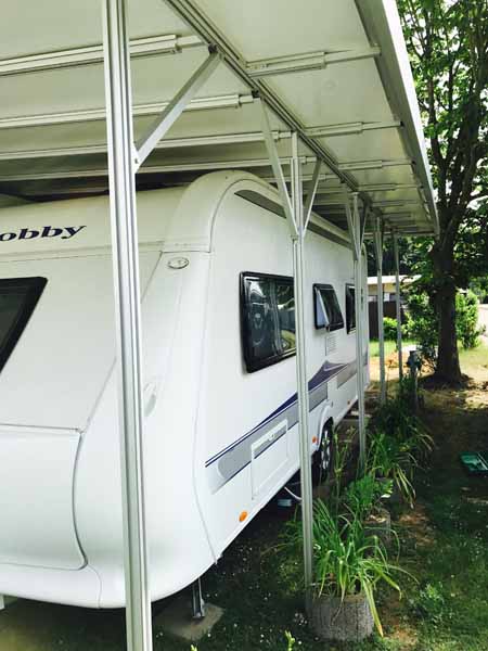 Wohnwagen Carports Mit Massanfertigung Schall Camping